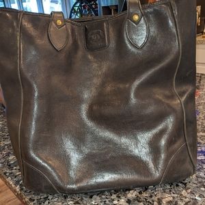 Ghurka SOHO Vintage Black leather tote #162, Marley Hodgson V 50